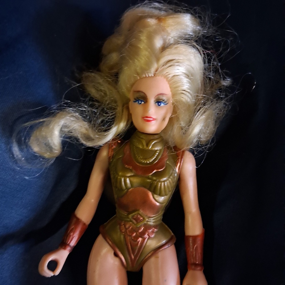 Vintage Goddess of the Ultra Cosmos  MICROLITE Bootleg MOTU She-Ra Golden Girl